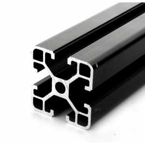 HS3227 Black 4040 T-Slot Aluminum Profiles Extrusion Frame For CNC 25cm/30cm/40cm/50cm/100cm